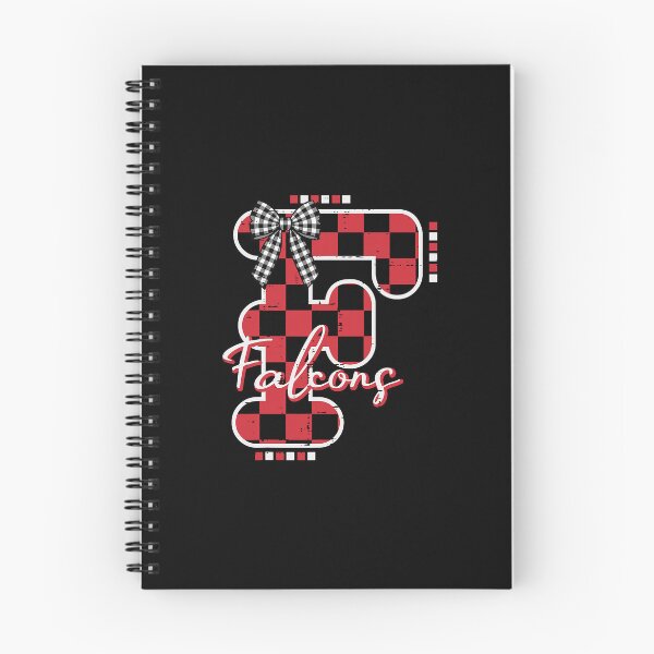 Item preview, Falcons Red Black Buffalo Plaid Bow Youth Teen designed and sold by nryum.