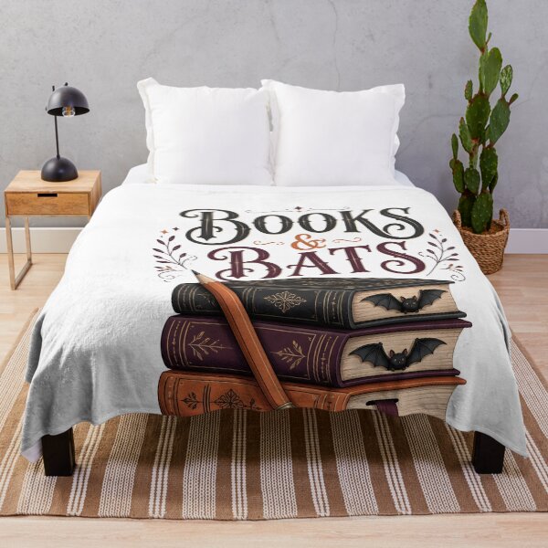 Item preview, Books And Bats Teacher Library Classroom Reading designed and sold by LiviuGligoros.