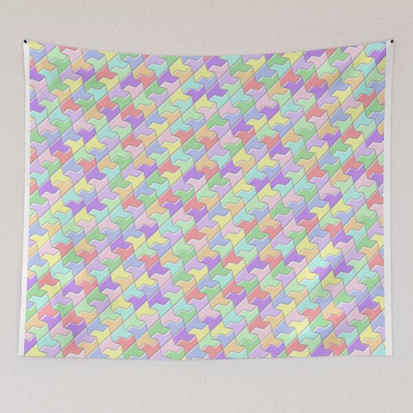 Item preview, Bubble houndstooth, pastel designed and sold by mntimg.