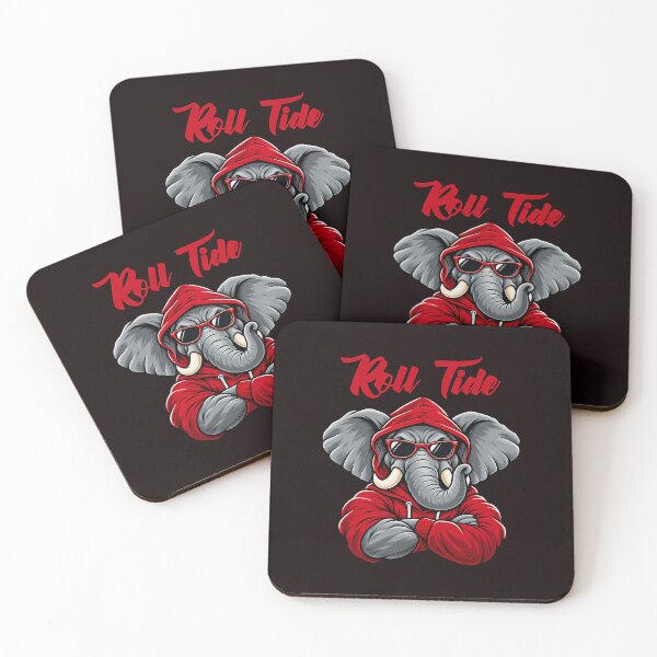 Item preview, Roll Tide Elephant Crimson Fan Football Season designed and sold by ImeldaSparks.