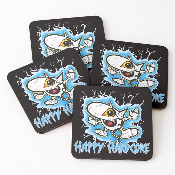 Item preview, Happy Hardcore Skeleton Dog Rave Music  designed and sold by Rockx5.
