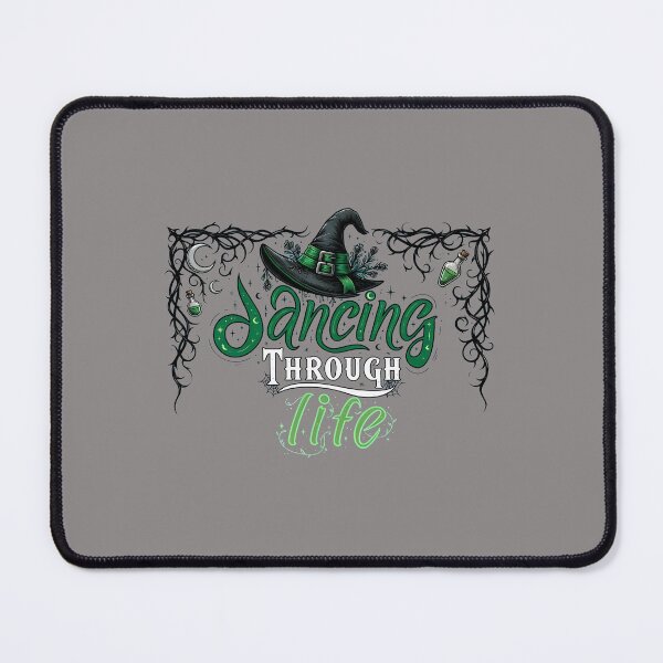 Item preview, Dancing Through Life Witch Hat Text Graphic-30 designed and sold by NicoleRuhrmann.