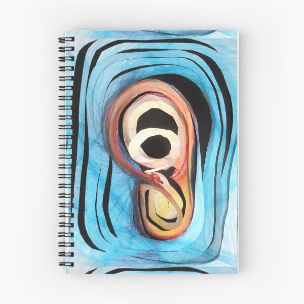 Item preview, The Listening Mind - Surreal Abstract Ear and Vortex Portal Art designed and sold by MAMA.art.Rio <Marsailhe_Milward>.