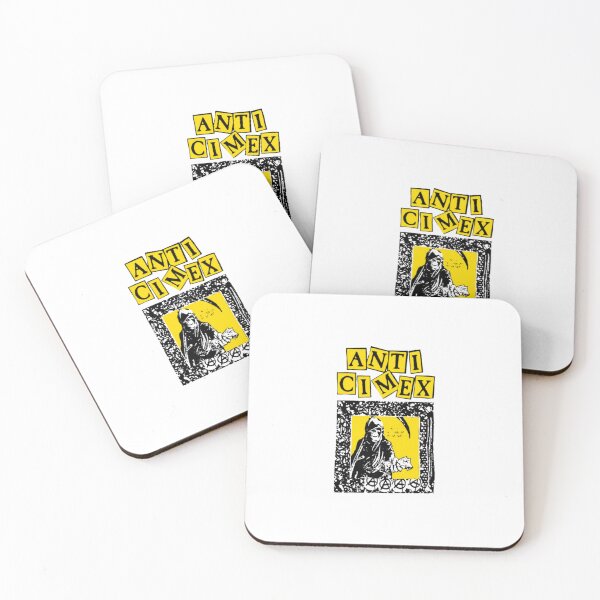 Item preview, Yellow Typography Crust Punk Silhouette designed and sold by HSMGallery.