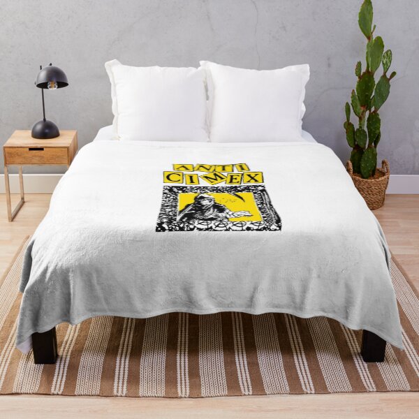 Item preview, Yellow Typography Crust Punk Silhouette designed and sold by HSMGallery.