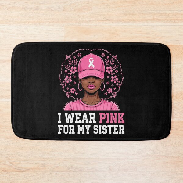 Item preview, I Wear Pink For My Sister Ruban Rose Soutien designed and sold by MizoX7.