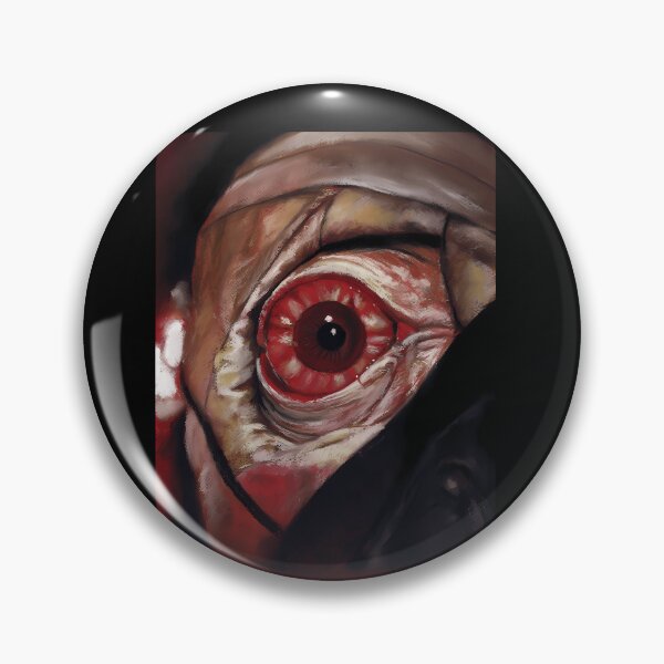 Item preview, Macro Bloodshot Red Eye Horror Artwork designed and sold by JeannetteJGray.