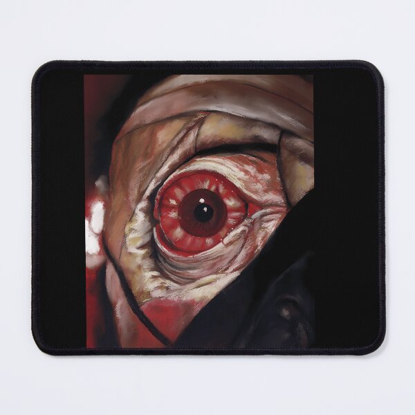 Item preview, Macro Bloodshot Red Eye Horror Artwork designed and sold by JeannetteJGray.