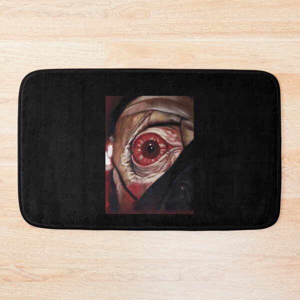 Item preview, Macro Bloodshot Red Eye Horror Artwork designed and sold by JeannetteJGray.