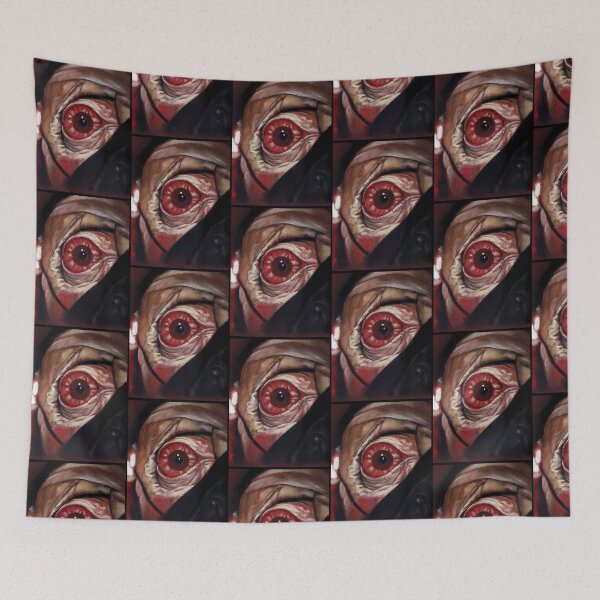 Item preview, Macro Bloodshot Red Eye Horror Artwork designed and sold by JeannetteJGray.