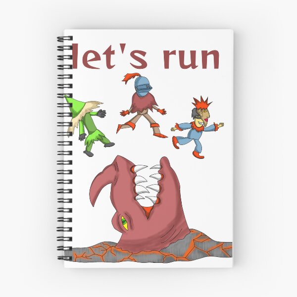 Item preview, Running From a Giant Lava Beast designed and sold by Nyamilah.