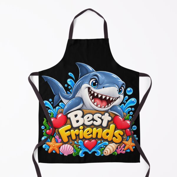 Item preview, Best Friends Shark – Cute Kawaii Shark Ocean Friendship designed and sold by aventi24.