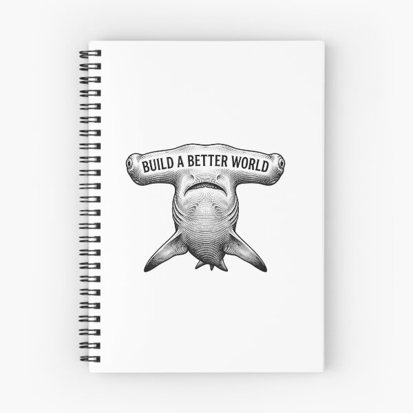 Item preview, Build A Better World Hammerhead Shark    designed and sold by Owcomm.