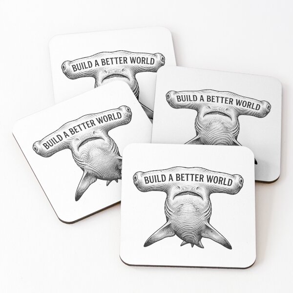 Item preview, Build A Better World Hammerhead Shark    designed and sold by Owcomm.