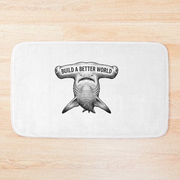 Item preview, Build A Better World Hammerhead Shark    designed and sold by Owcomm.