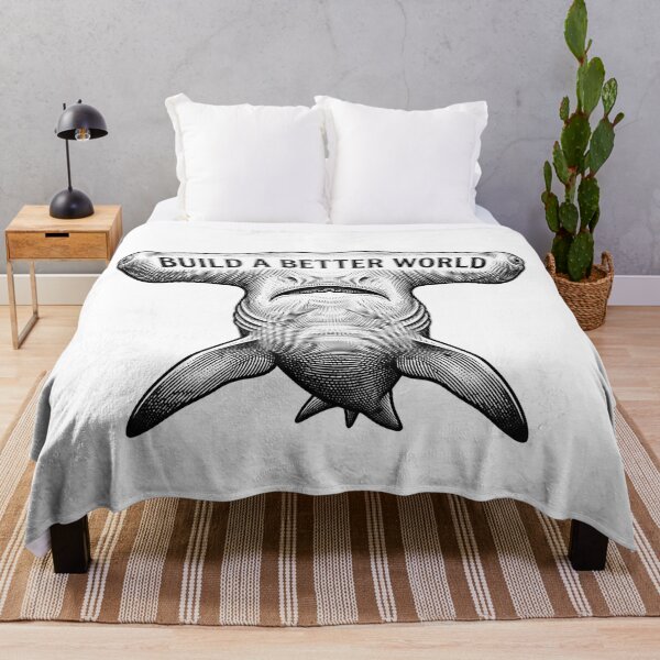 Item preview, Build A Better World Hammerhead Shark    designed and sold by Owcomm.