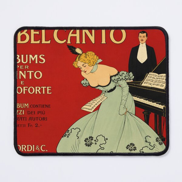 Item preview, Vintage Music Wall Art, Il Bel Canto by Franz Laskoff, Art Nouveau Opera Poster designed and sold by RickE.