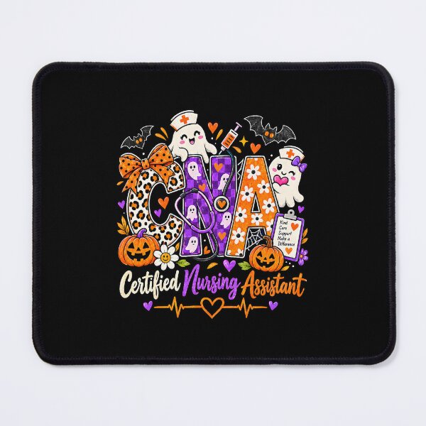 Item preview, Certified Nursing Assistant CNA Halloween Nurse Pumpkin Ghosts designed and sold by nryum.