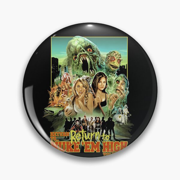 Item preview, Toxic Mutant Monster Retro B-Movie Poster designed and sold by JeannetteJGray.