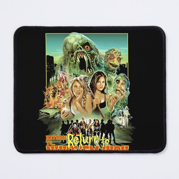 Item preview, Toxic Mutant Monster Retro B-Movie Poster designed and sold by JeannetteJGray.