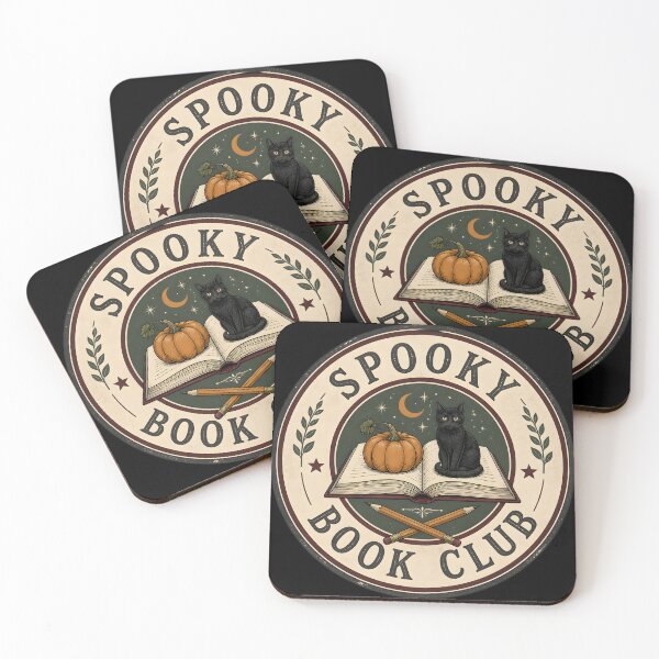 Item preview, Spooky Book Club Vintage Library Teacher Reading designed and sold by LiviuGligoros.
