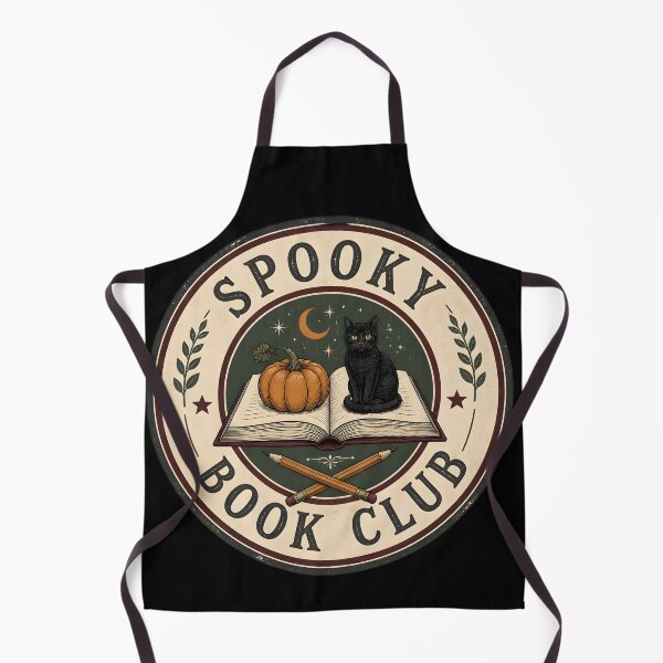 Item preview, Spooky Book Club Vintage Library Teacher Reading designed and sold by LiviuGligoros.