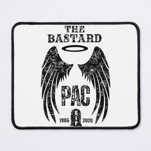 Item preview, The Bastard RIP- PAC tribute designed and sold by DogWorldArt.