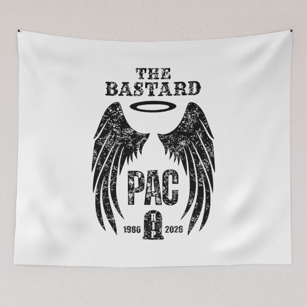 Item preview, The Bastard RIP- PAC tribute designed and sold by DogWorldArt.