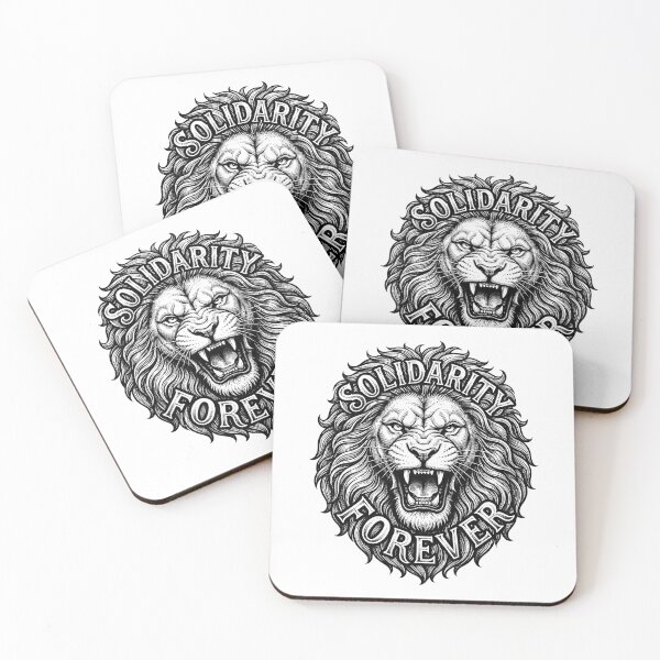 Item preview, Solidarity Forever Lion Socialist Anticapitalist Vintage Graphic    designed and sold by Owcomm.