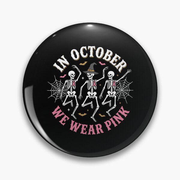 Item preview, In October We Wear Pink Squelettes Danseurs Ruban designed and sold by MizoX7.