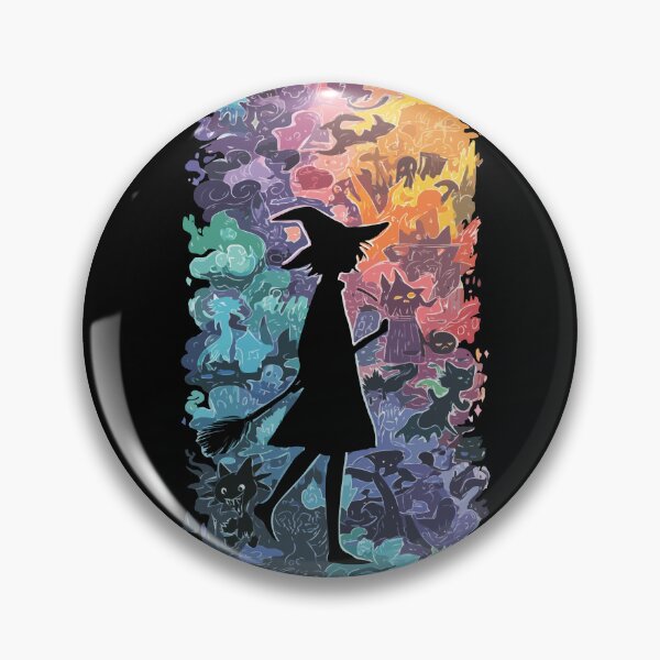 Item preview, Colorful Spirits Witch designed and sold by Gkinoki.