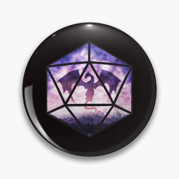 Item preview, Cosmic Dragon D20 Nebula Fantasy Art designed and sold by LookaaL.