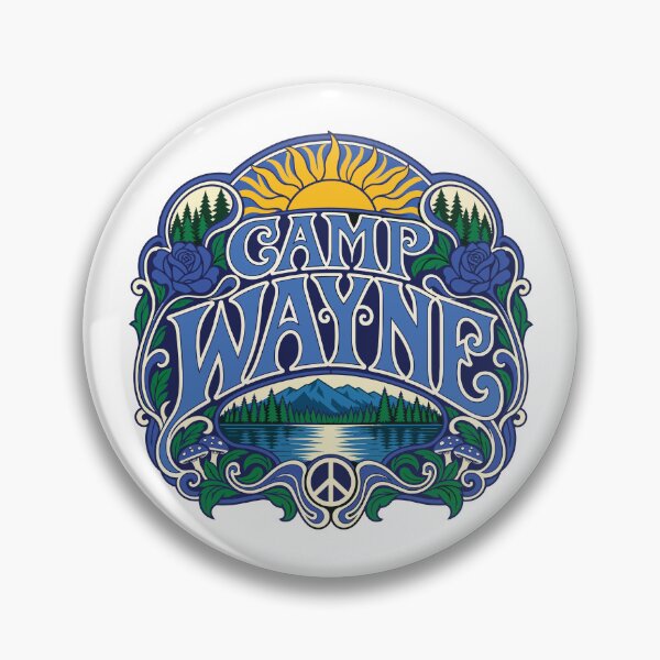 Item preview, CAMP WAYNE RETRO designed and sold by KUSTOM CAMP CREATIVES.