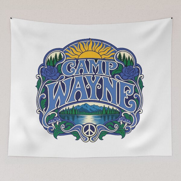 Item preview, CAMP WAYNE RETRO designed and sold by KUSTOM CAMP CREATIVES.