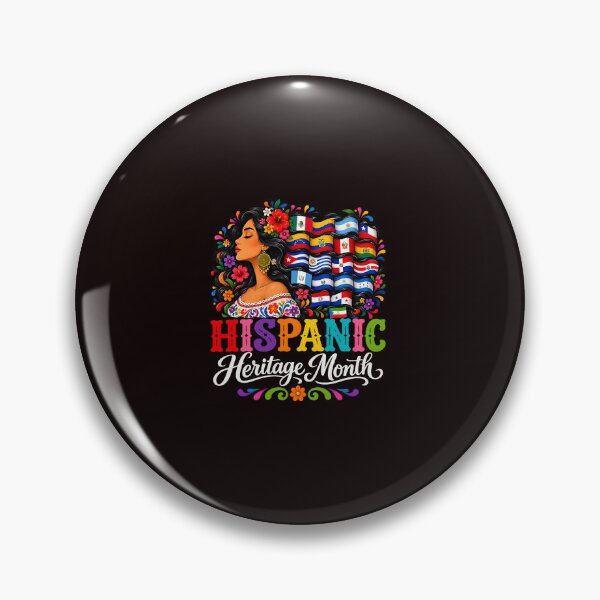 Item preview, Hispanic Heritage Month Latina Latino Countries Flags Girls Women designed and sold by ImeldaSparks.