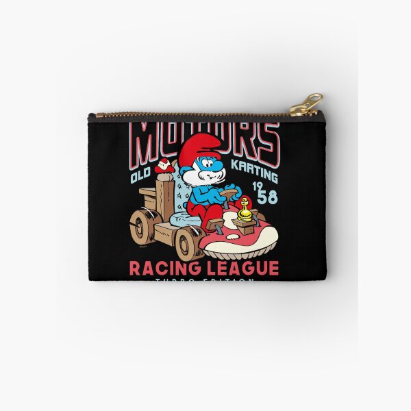 Item preview, The Smurfs Vintage Driver Motors Old Karting Papa Smurf Logo Essential designed and sold by circliqueart.