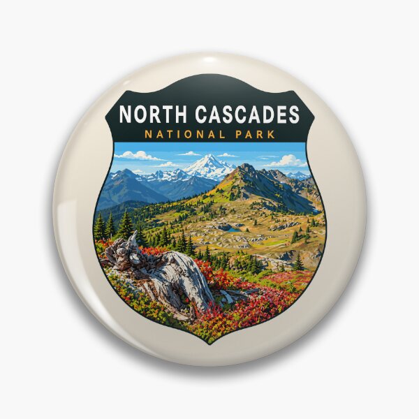 Artikelvorschau, North Cascades National Park entworfen und verkauft von Gideon Emmerich.