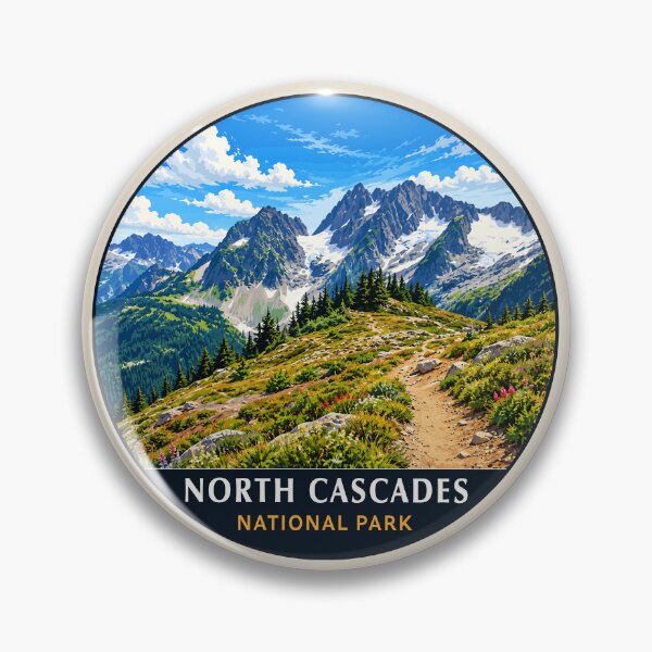 Artikelvorschau, North Cascades National Park entworfen und verkauft von Gideon Emmerich.