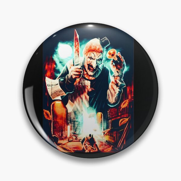 Item preview, Nightmare Clown Alleyway Slasher Art designed and sold by JeannetteJGray.