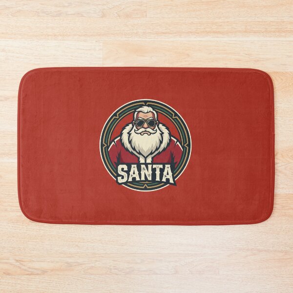 Item preview, Cool Santa Sunglasses Vintage Emblem Christmas Graphic designed and sold by KiwiRider.