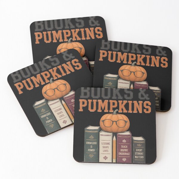 Item preview, Books And Pumpkins Autumn Classroom Library Teacher designed and sold by LiviuGligoros.