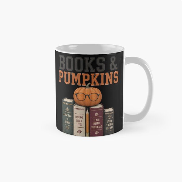 Item preview, Books And Pumpkins Autumn Classroom Library Teacher designed and sold by LiviuGligoros.