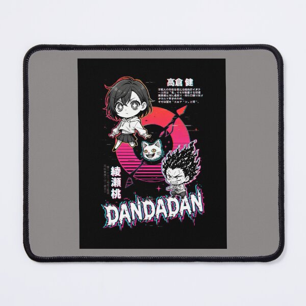 Item preview, DANDADAN Momo & Okarun Retro Sunset Tee-63 designed and sold by NicoleRuhrmann.