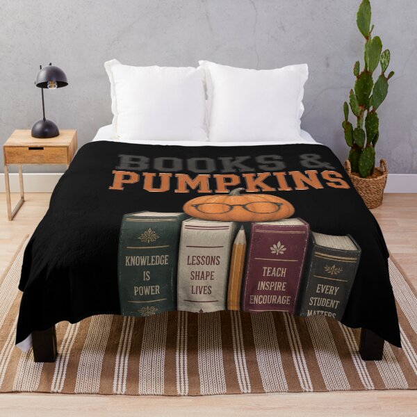 Item preview, Books And Pumpkins Autumn Classroom Library Teacher designed and sold by LiviuGligoros.