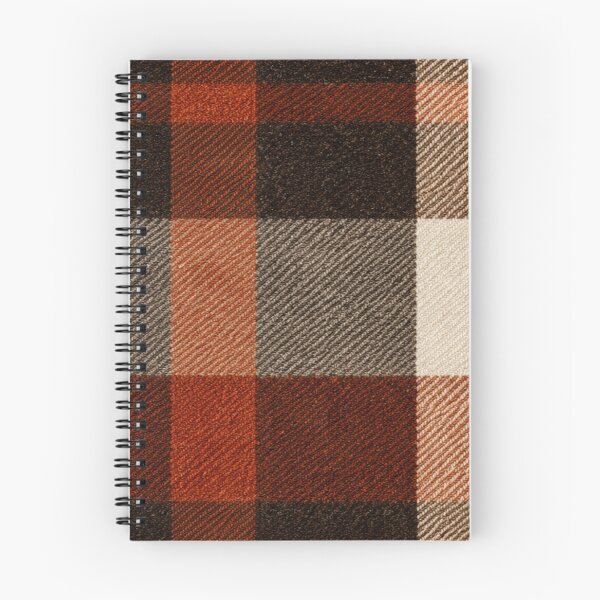 Item preview, Orange Autumn Plaid Checkered Pattern designed and sold by Tetete.