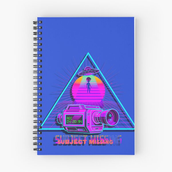 Item preview, Vaporwave Subject Missing UFO - Neon VHS Camcorder Alien designed and sold by A E S T H E T A T A G.