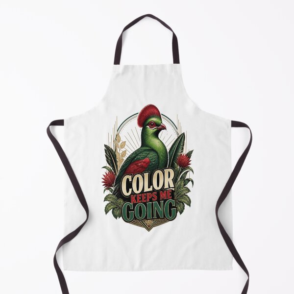 Item preview, Knysna Turaco Shirt - Color Keeps Me Going - Vintage Exotic Bird Tee - Retro Botanical Art designed and sold by Max Store.