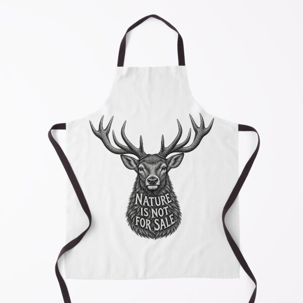 Item preview, Nature Is Not For Sale Deer Antlers designed and sold by Owcomm.