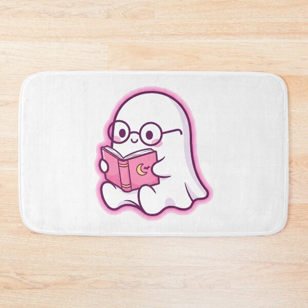 Item preview, Kawaii Ghost Reading Book – Cute Spooky Academic Design Essential  designed and sold by kyrartbt.