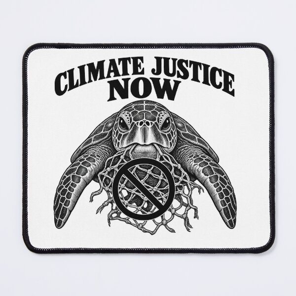 Item preview, Climate Justice NOW Sea Turtle Net Symbol designed and sold by Owcomm.
